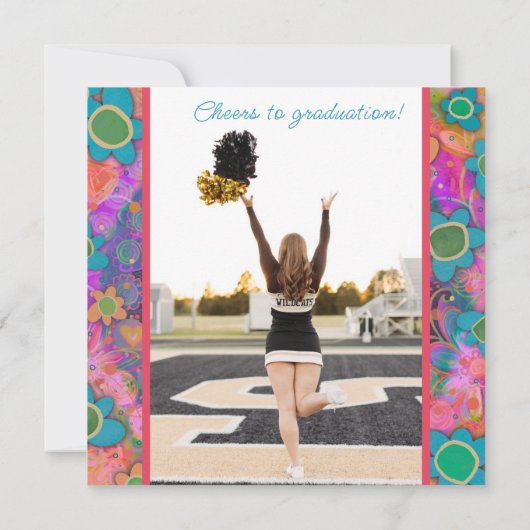 Einzigartige Ankündigung des Abschlusses für das b (Rückseite)