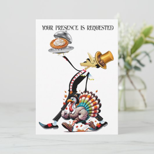 Einzigartige Ansammlung Einladung (Stehend Vorderseite)