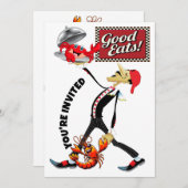 Einzigartige Ansammlung Einladung (Vorne/Hinten)