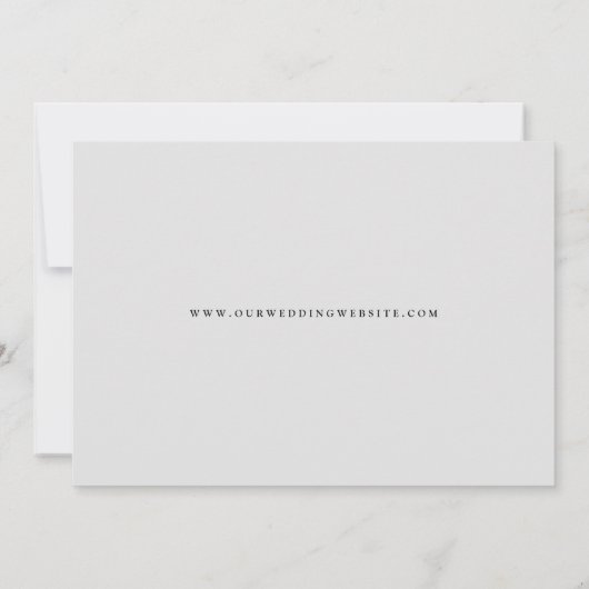 Einzigartige Arched Foto Card Save the Date - Schw Einladung (Rückseite)