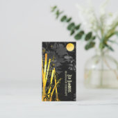 Einzigartige asiatische Bambusmassagetherapie Visitenkarte (Stehend Vorderseite)