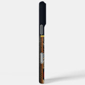 Einzigartige, augenInspirierte Kunst mit wirbelnde Case-Mate iPhone Hülle (Rückseite / Rechts)