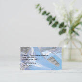 Einzigartige Automotive Exotic Car Business Card Visitenkarte (Stehend Vorderseite)