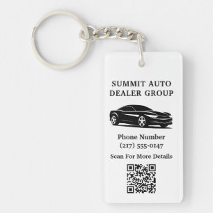 Einzigartige Autowerkstatt- oder Autohändler-Werbe Schlüsselanhänger