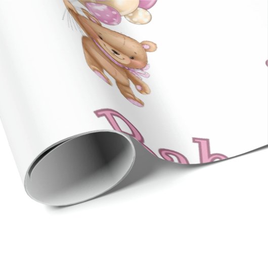 einzigartige Babydusche Geschenkpapier (Rolleneckpunkt)