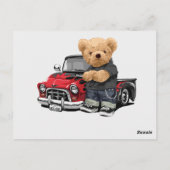 Einzigartige Bärenserie-4 Postkarte (Rückseite)