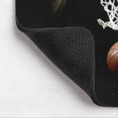 Einzigartige Basketball-Artwork-Mousepad Mousepad (Ecke)