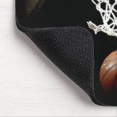 Einzigartige Basketball-Artwork-Mousepad Mousepad (Ecke)