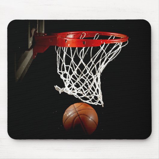 Einzigartige Basketball-Artwork-Mousepad Mousepad (Vorne)