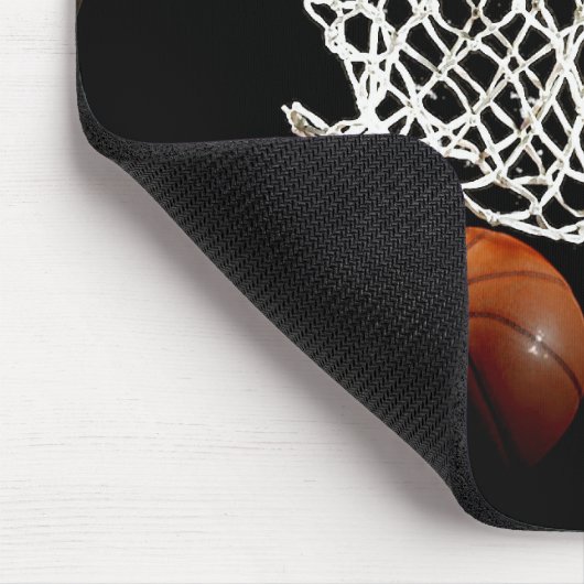 Einzigartige Basketball-Artwork-Mousepad Mousepad (Ecke)