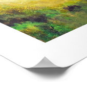 Einzigartige Baum Landschaft Malerei Poster Kunst (Ecke)