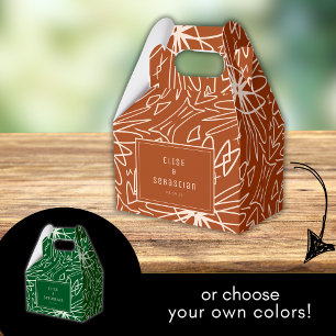 Einzigartige Beispiele amerikanischer Muster - Vor Geschenkschachtel