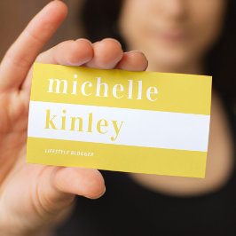 Einzigartige berufliche trendige typografische Ver Visitenkarte