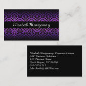 Einzigartige Berufliche Visitenkarten für das Mitt Visitenkarte (Vorne/Hinten)