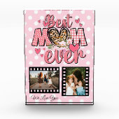 Einzigartige Beste Mama je benutzerdefiniertes Fot Fotoblock (Vorderseite)
