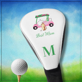 Einzigartige bezaubernde Mama Golf Cart Monogram Golf Headcover