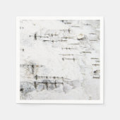 Einzigartige Birkenrinder Serviette (Vorderseite)