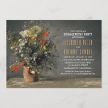 Einzigartige Blume Vase Rustic Engagement Party