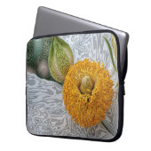 Einzigartige Blumenlaptop-Hülse: 15" oder 13" oder Laptopschutzhülle (Vorderseite Links)