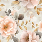 Einzigartige Blush-Gold-Hochzeitspapier-Teller Pappteller