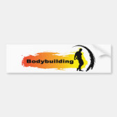 Einzigartige Bodybuilding Autoaufkleber (Vorne)