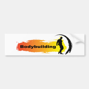 Einzigartige Bodybuilding Autoaufkleber