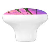 Einzigartige Bohemische Blume Blumenstrauß Kunstsc Keramikknauf (Seitenansicht)