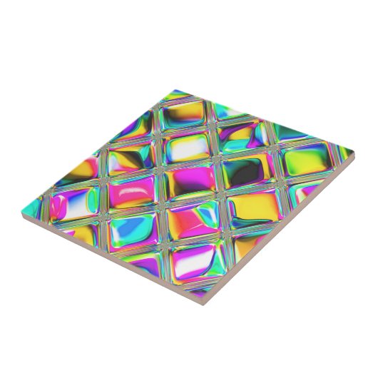 Einzigartige bunte Keramik-Fliese Fliese (Seite)