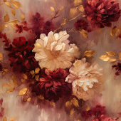 Einzigartige Burgundy Gold Boho Wedding Cloud Napk Serviette