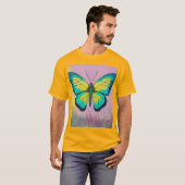 "Einzigartige Butterfly Design-T - Shirt | Beautif (Vorne ganz)