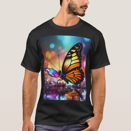 "Einzigartige Butterfly Design-T - Shirt | Beautif (Vorderseite)