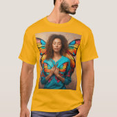 Einzigartige Butterfly Design-T - Shirt | Beautifu (Vorderseite)