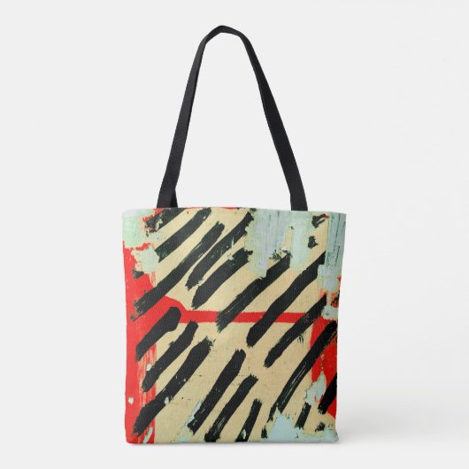 Einzigartige Coole Papierfarbe Tasche (Rückseite)