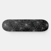 Einzigartige Coole Spider Web Design Skateboard (Horizontal)