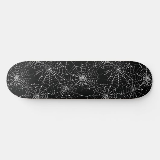 Einzigartige Coole Spider Web Design Skateboard (Horizontal)