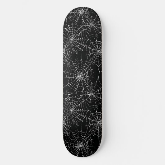 Einzigartige Coole Spider Web Design Skateboard (Vorderseite)