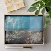 Einzigartige Dekoupage der eleganten Gedenkfeier Seidenpapier (Geschenk)