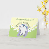 Einzigartige Dental Assistant Geschenke Karte (Gelbe Blume)