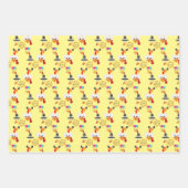 Einzigartige Design-Erntedank-Dekorationen Geschenkpapier Set (Vorderseite)