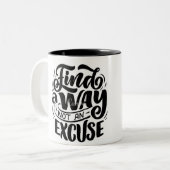 Einzigartige Design-Kaffee-Tasse Zweifarbige Tasse (Vorderseite Links)