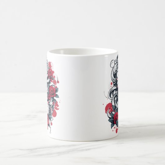 Einzigartige Designer-Tasse Kaffeetasse (Mittel)
