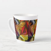 Einzigartige Designs für die Latte-Tasse | Anpassb Milchtasse (Linke Ecke)