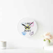 Einzigartige Designs Ich bin sehr beschäftigt