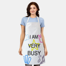 Einzigartige Designs Ich bin sehr beschäftigt 