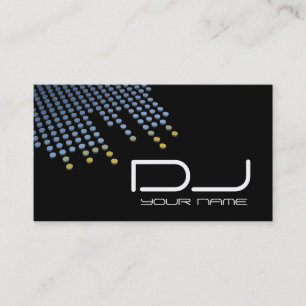 Einzigartige DJ Business Card Visitenkarte