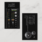 Einzigartige DJ-Musikindustrie-Karte Visitenkarte (Vorne/Hinten)