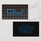 Einzigartige DJ-Visitenkarte Visitenkarte (Vorne/Hinten)