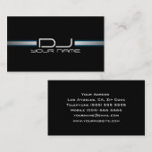 Einzigartige DJ-Visitenkarte Visitenkarte (Vorne/Hinten)