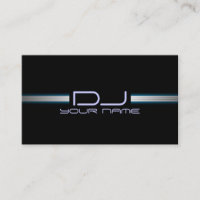Einzigartige DJ-Visitenkarte