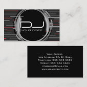 Einzigartige DJ-Visitenkarte Visitenkarte (Vorne/Hinten)